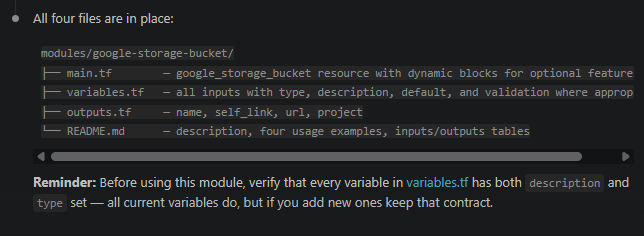 Claude code create module skill