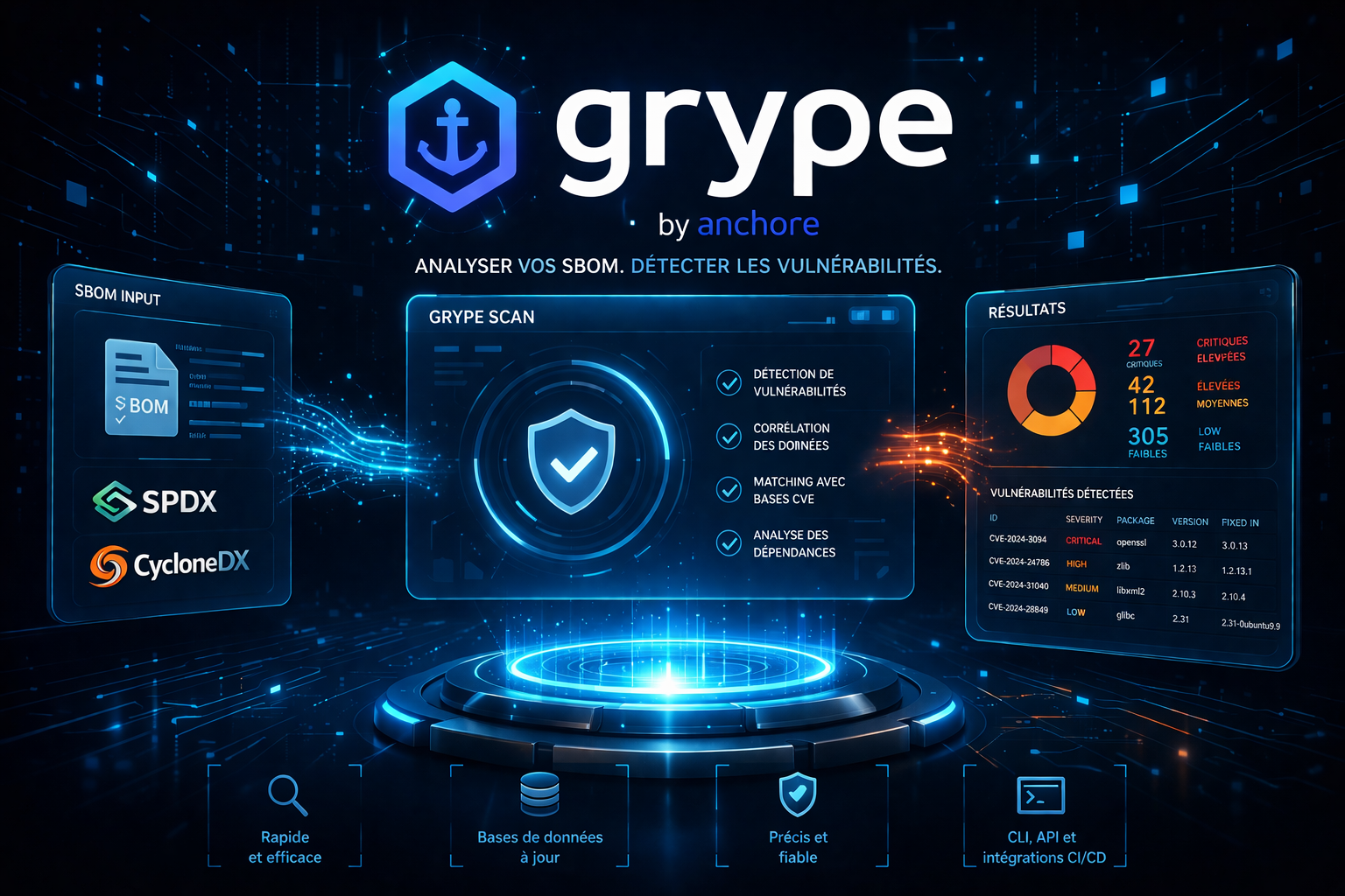 Featured image of post Grype : scanner les vulnérabilités de vos images depuis un SBOM