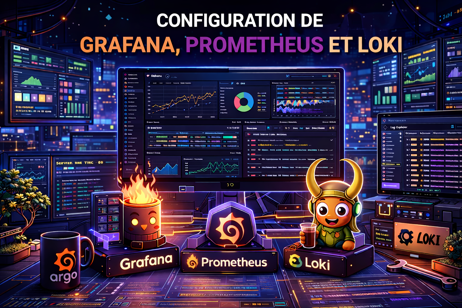 Featured image of post TheForge #3 — Monitoring Kubernetes avec Prometheus, Grafana et Loki